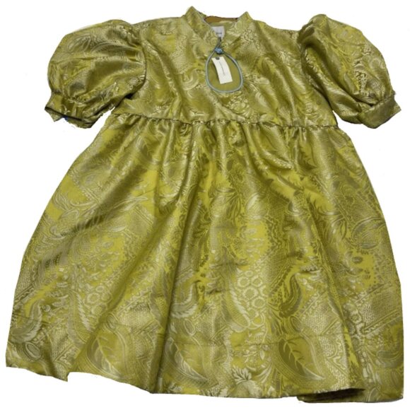 Brand New Maeve Puff-Sleeve Babydoll Mini Dress - Picture 5 of 16